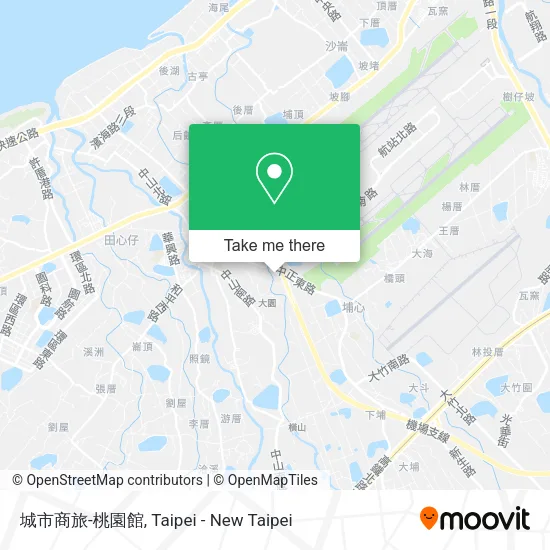 城市商旅-桃園館 map