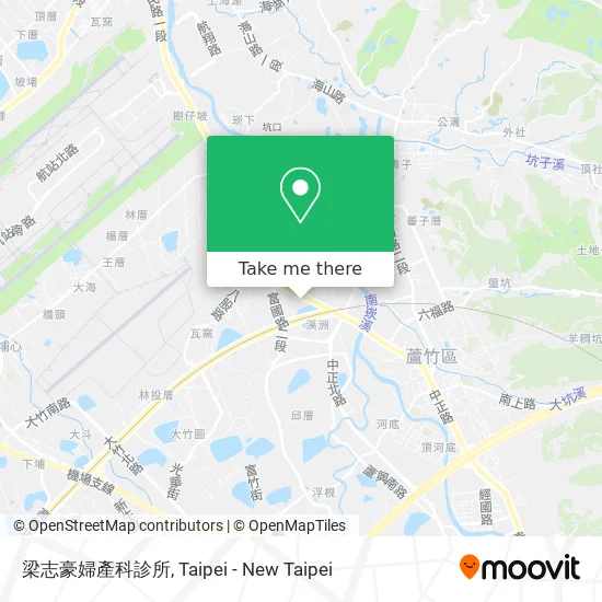 梁志豪婦產科診所地圖