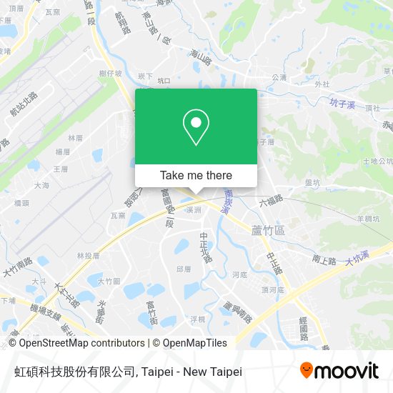 虹碩科技股份有限公司地圖