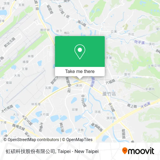 虹碩科技股份有限公司 map