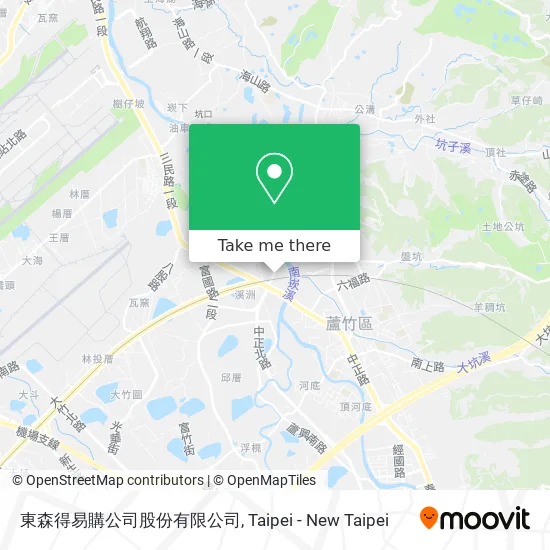 東森得易購公司股份有限公司 map
