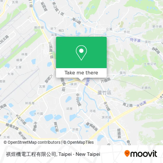 祺煜機電工程有限公司地圖