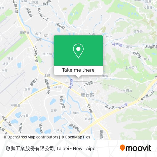 敬鵬工業股份有限公司地圖