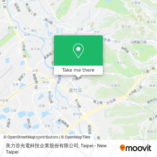 美力谷光電科技企業股份有限公司 map