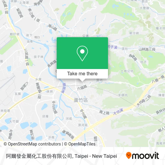 阿爾發金屬化工股份有限公司地圖