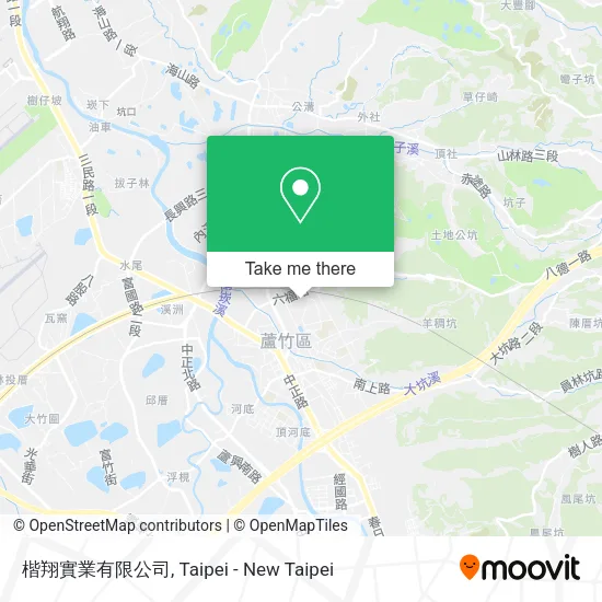 楷翔實業有限公司地圖