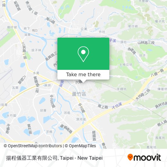 揚程儀器工業有限公司地圖