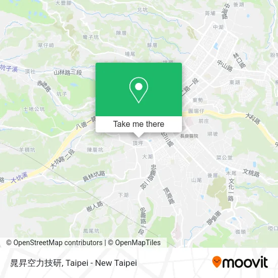 晁昇空力技研地圖