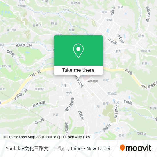 Youbike-文化三路文二一街口 map