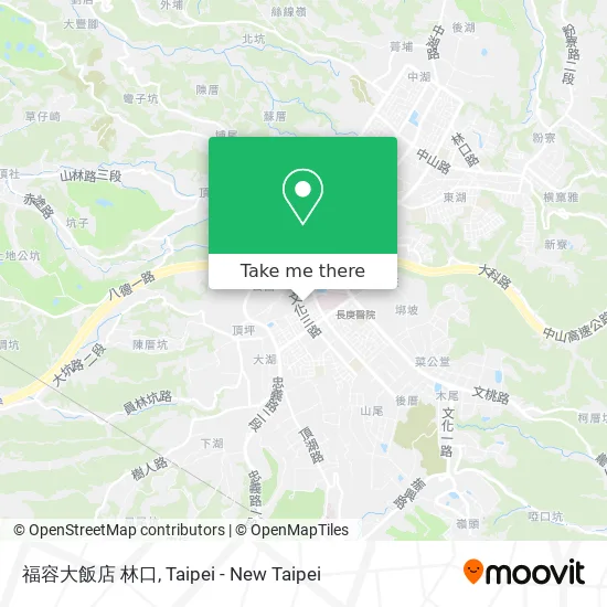 福容大飯店 林口 map