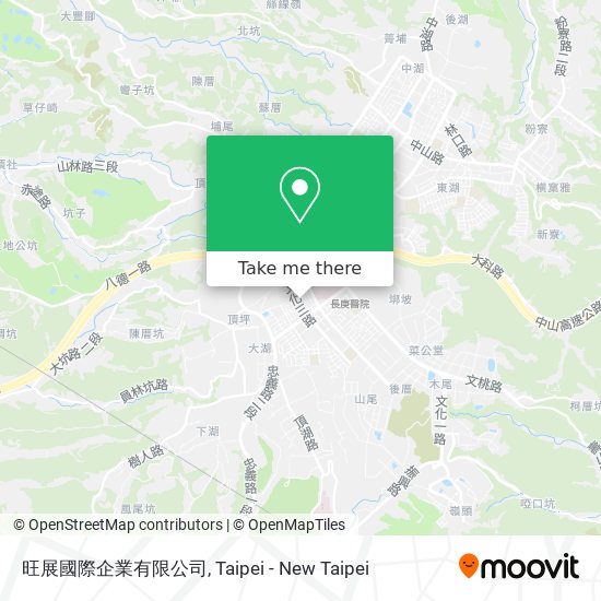 旺展國際企業有限公司地圖