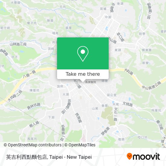 英吉利西點麵包店 map