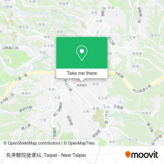 長庚醫院捷運站 map