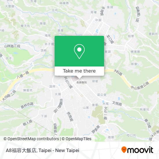 A8福容大飯店 map