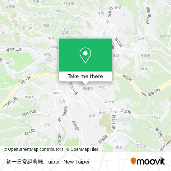 初一日常經典味 map