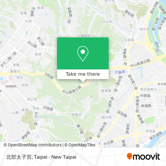 北部太子宮地圖