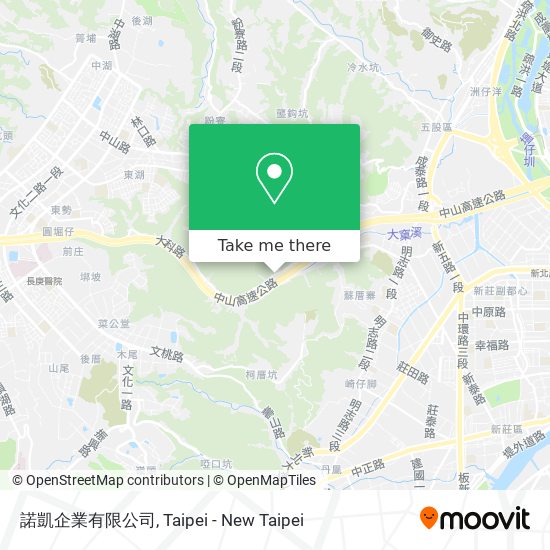 諾凱企業有限公司 map