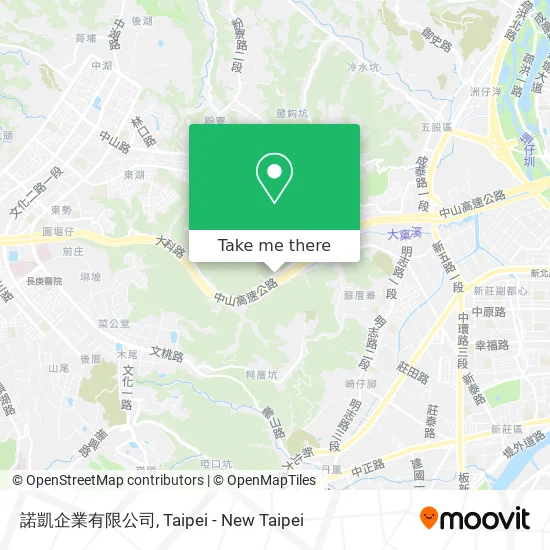 諾凱企業有限公司 map