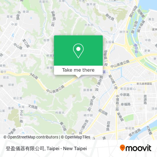 登盈儀器有限公司 map