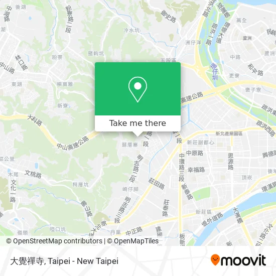 大覺禪寺 map
