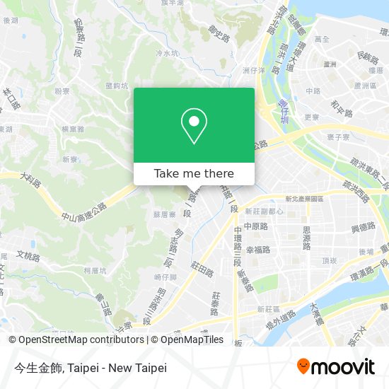 今生金飾 map