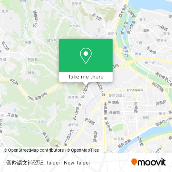 喬羚語文補習班 map