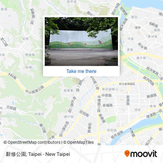 辭修公園 map