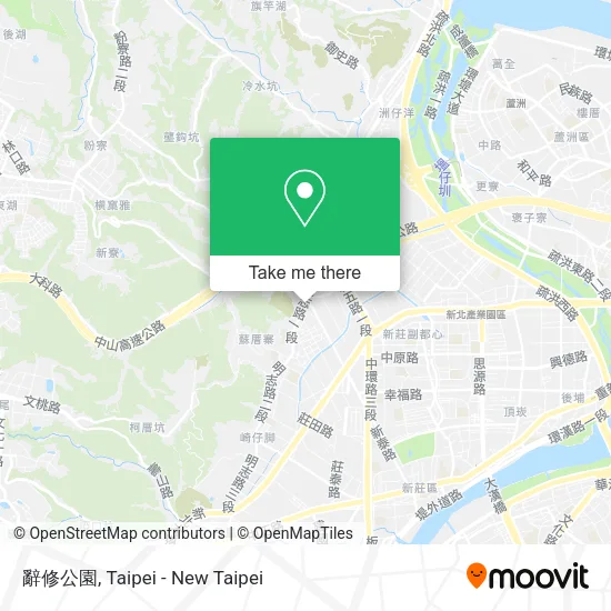 辭修公園地圖