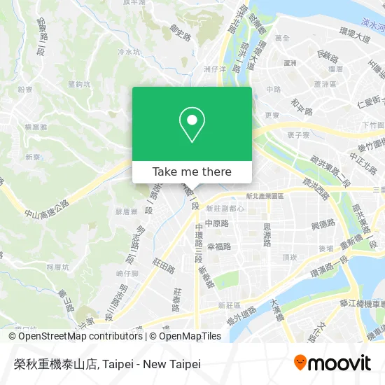 榮秋重機泰山店 map