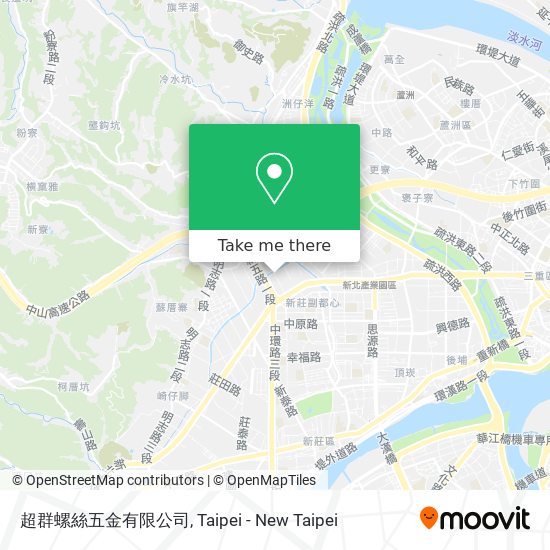 超群螺絲五金有限公司 map