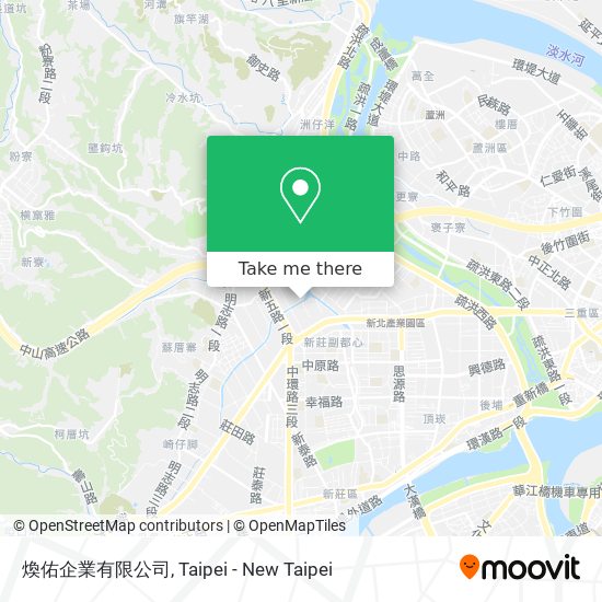 煥佑企業有限公司 map