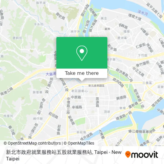 新北市政府就業服務站五股就業服務站 map