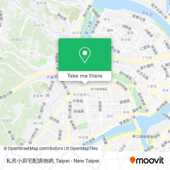 私房小廚宅配購物網地圖
