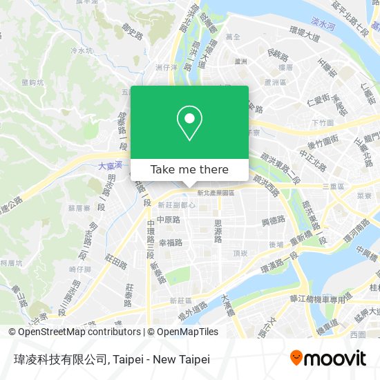 瑋凌科技有限公司 map