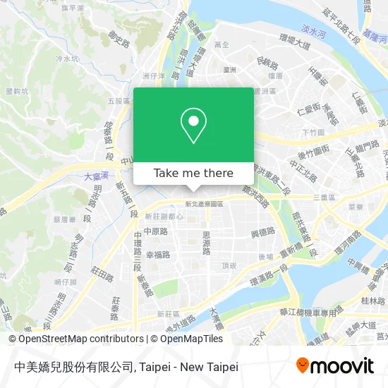 中美嬌兒股份有限公司地圖