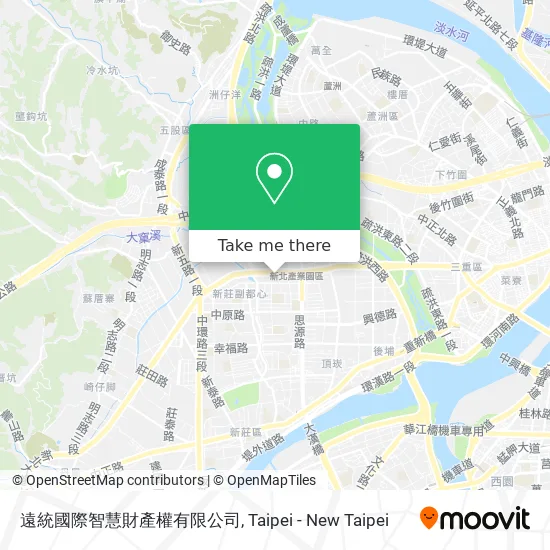 遠統國際智慧財產權有限公司地圖