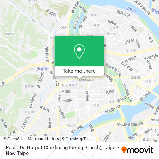 Ro do Do Hotpot (Xinzhuang Fuxing Branch) map