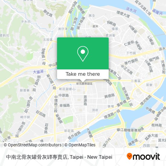 中南北骨灰罐骨灰罈專賣店 map