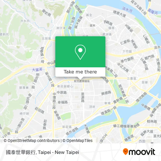 國泰世華銀行 map