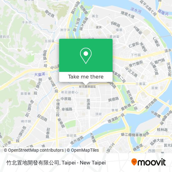 竹北置地開發有限公司 map