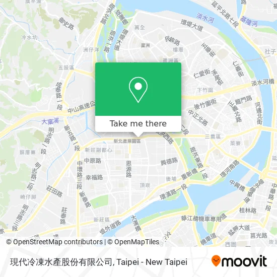 現代冷凍水產股份有限公司地圖