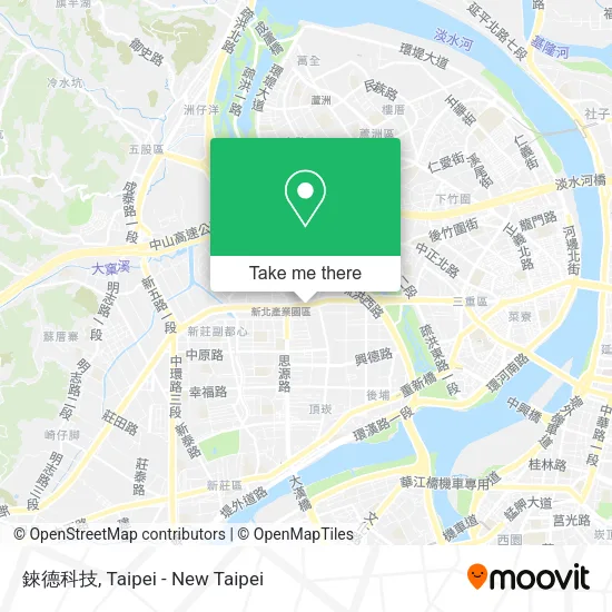 錸德科技地圖