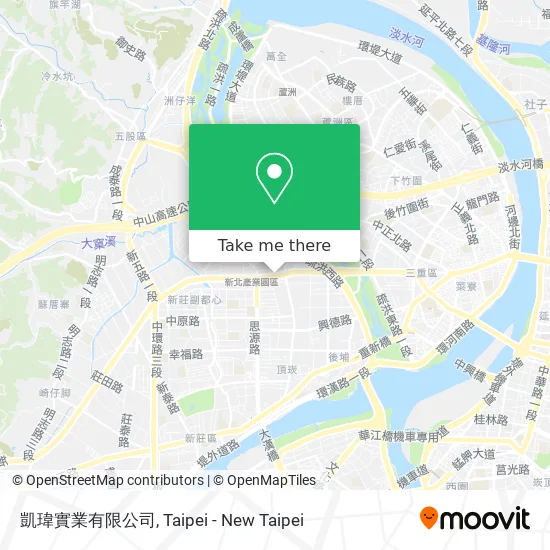 凱瑋實業有限公司 map