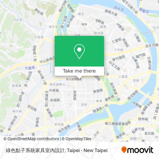 綠色點子系統家具室內設計地圖