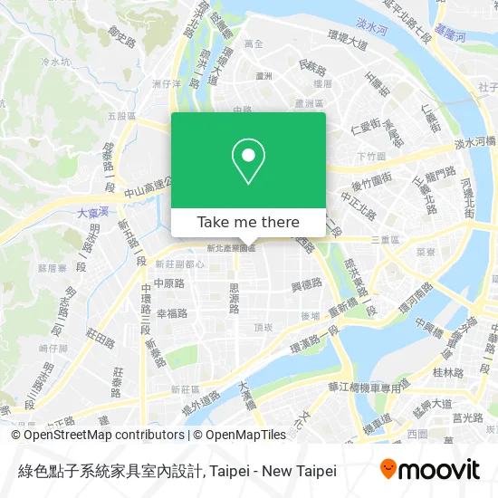綠色點子系統家具室內設計 map