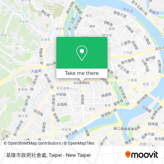 基隆市政府社會處 map