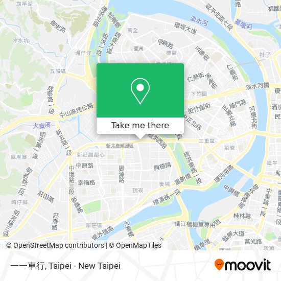 一一車行 map