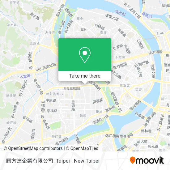 圓方達企業有限公司 map
