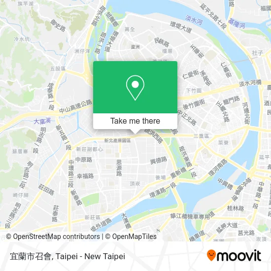 宜蘭市召會地圖
