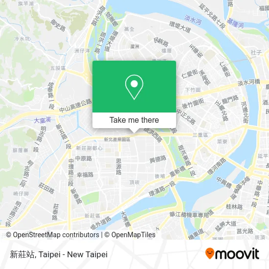 新莊站地圖